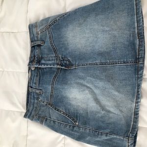 jean skirt
